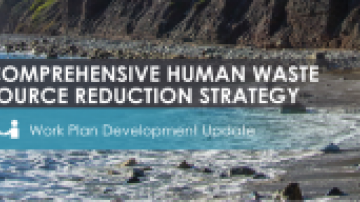 Comprehensive human waste source reduction strategy